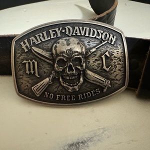 Harley Davidson Belt & Buckle